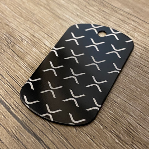 XRP Army | Black Edition Engraved Dog Tag