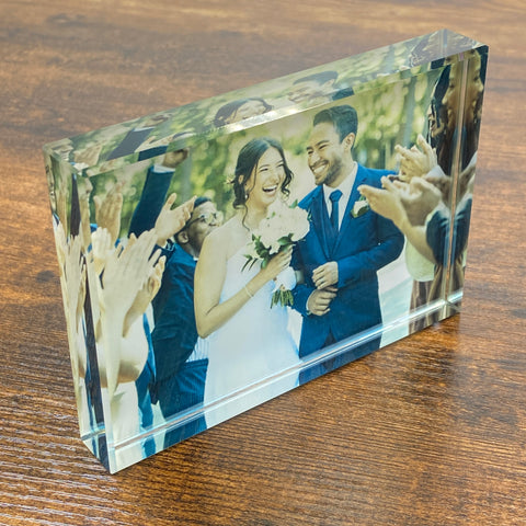 Glass Photo Block