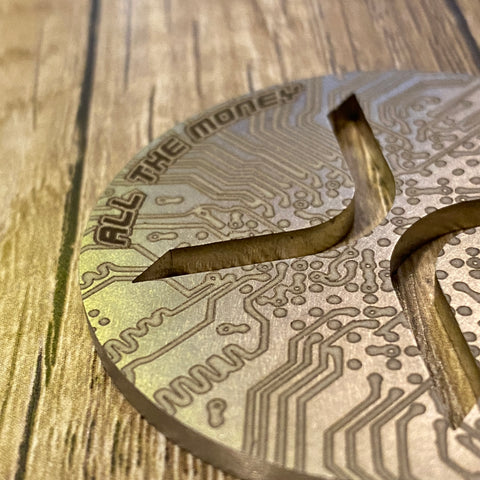XRP | Laser Cut Medallion