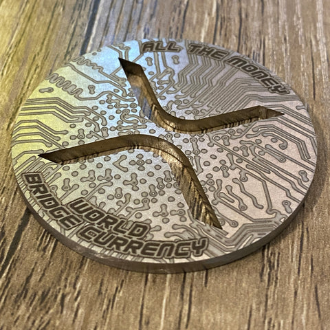 XRP | Laser Cut Medallion