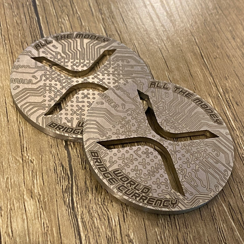 XRP | Laser Cut Medallion