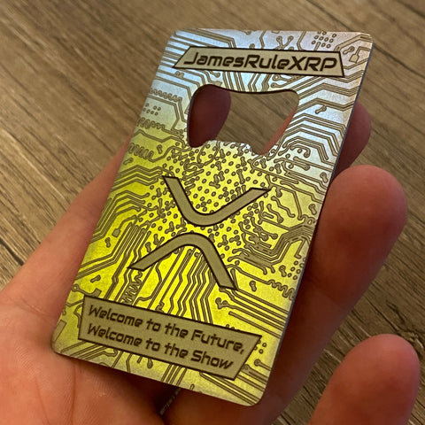 JamesRuleXRP | Bottle Opener Card