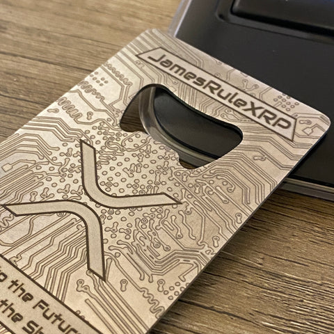JamesRuleXRP | Bottle Opener Card