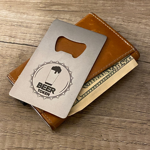 BEER Token | Bottle Opener Card