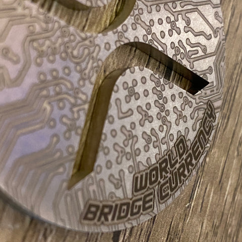 XRP | Laser Cut Medallion