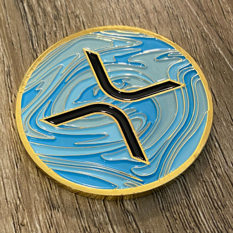 XRP Phoenix - Enamel Coin