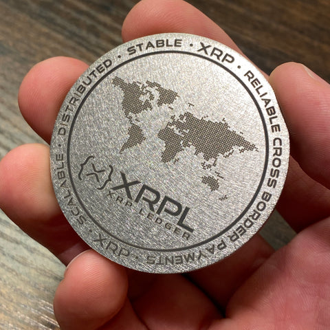 XRP Threads | Laser Engraved Medallion