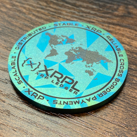 XRP Threads | Laser Engraved Medallion