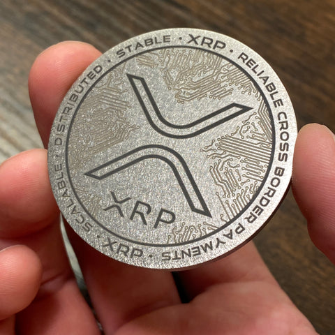 XRP Threads | Titanium Medallion