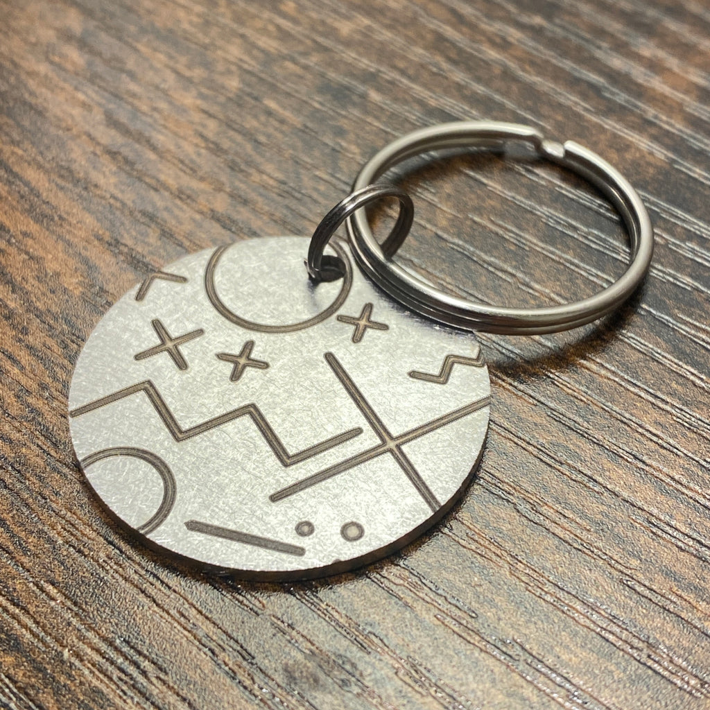 Ti Project XAMAN | Engraved Keychain – The Ti Project