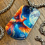 Lunar Phoenix | Stainless Steel Sublimated Dog Tag