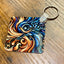 XRP Fire and Liquidity | Aluminum Sublimated Keychain