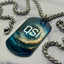QSI Cosmos | Stainless Steel Sublimated Dog Tag