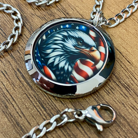 American Eagle | Machined Pendant