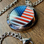 American Flag | Machined Pendant