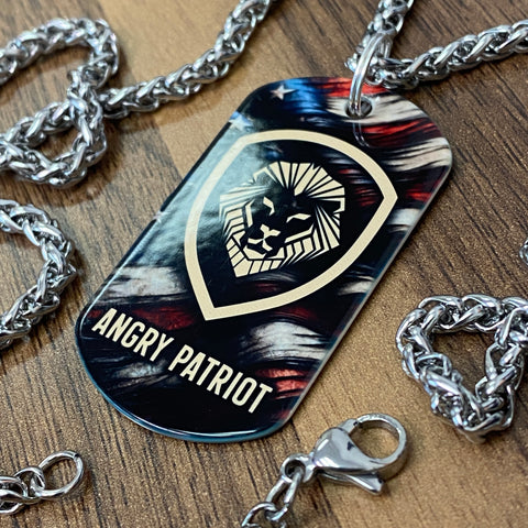 Design Your Own! | Stainless Steel Sublimated Dog Tag