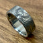 XRP | Engraved Titanium Ring