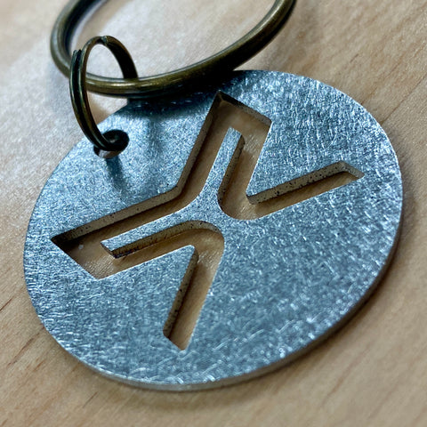 ARMY | Titanium Cut Through Keychain