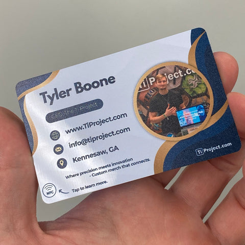 NFC UV Printed PVC Business Card