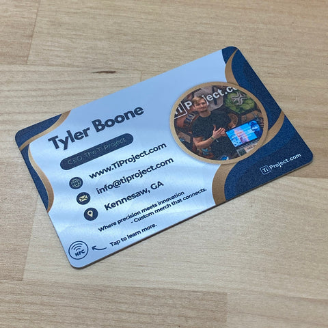 NFC UV Printed PVC Business Card