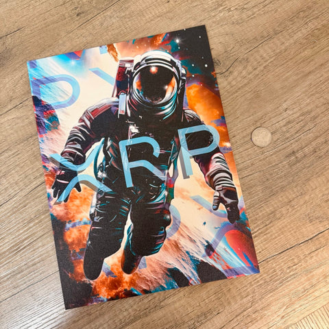XRP Astronaut | UV Printed Canvas