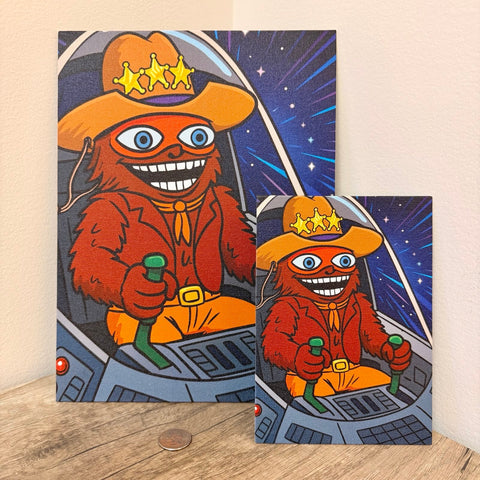 The Bearable Journey | UV Printed Canvas