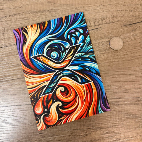 XRP Fire and Liquidity | UV Printed Canvas