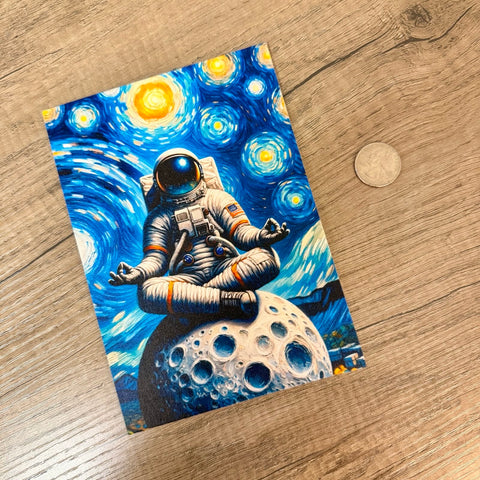 Moon Meditation | UV Printed Canvas