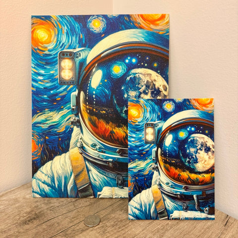 Moon Visor | UV Printed Canvas