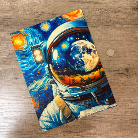 Moon Visor | UV Printed Canvas