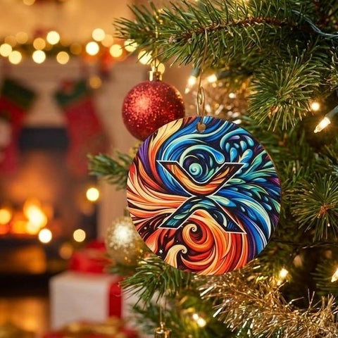 XRP Fire and Liquidity | UV Printed Acrylic Ornament