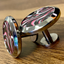 Black and Pink | Titanium Cufflinks