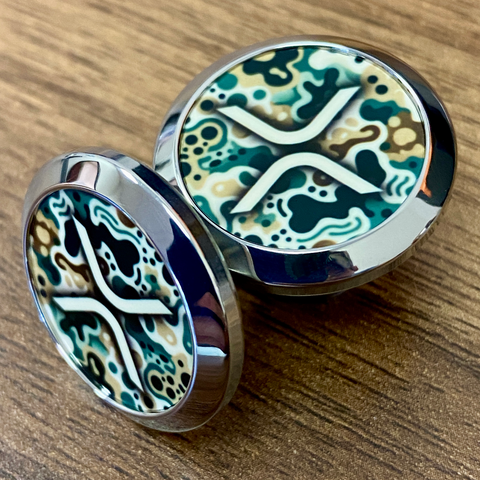 Camo XRP | Titanium Cufflinks