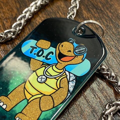 Treasury Timmy V2 | Stainless Steel Sublimated Dog Tag