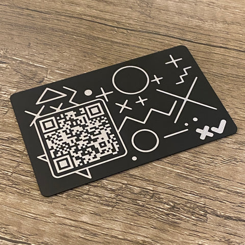 XAMAN Payments | Black Edition Engraved Card