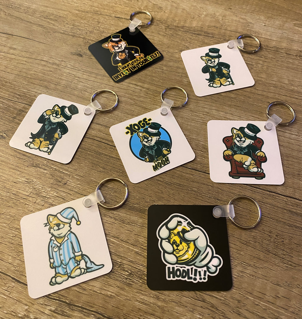 Ti Project XOGE | Aluminum Sublimated Keychain – The Ti Project