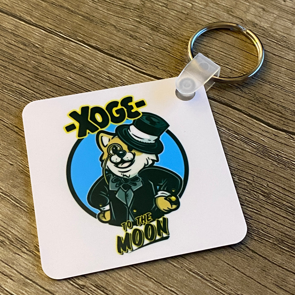 Ti Project XOGE | Aluminum Sublimated Keychain – The Ti Project