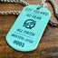 QSI Island | Stainless Steel Sublimated Dog Tag