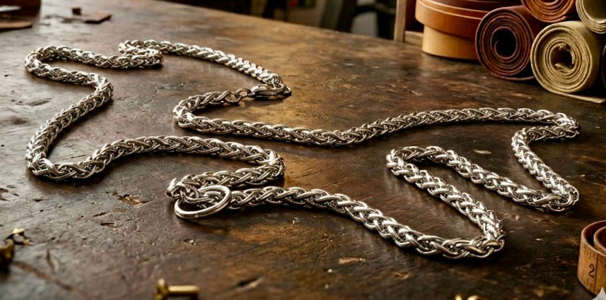 4mm Thick 25" Braided Chains